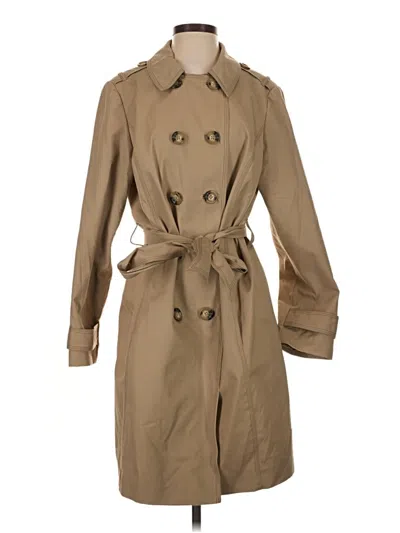 Pre-owned Boden Trenchcoat In Tan