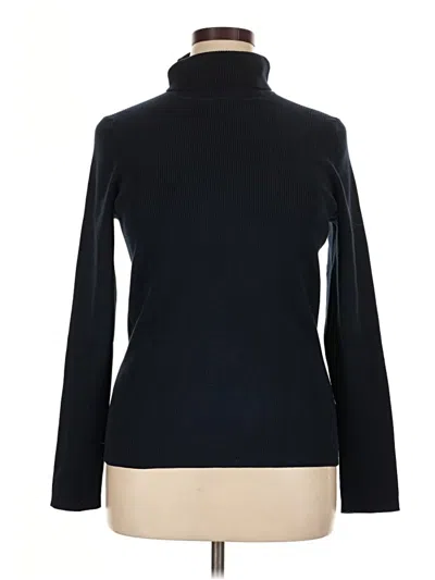 Pre-owned Boden Turtleneck Sweater In Black