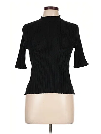 Pre-owned Boden Turtleneck Sweater In Black