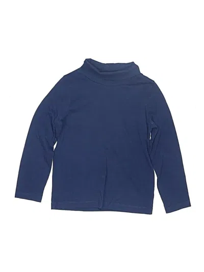 Pre-owned Boden Kids' Turtleneck Sweater In Blue