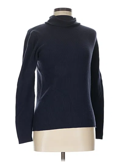 Pre-owned Boden Turtleneck Sweater In Blue