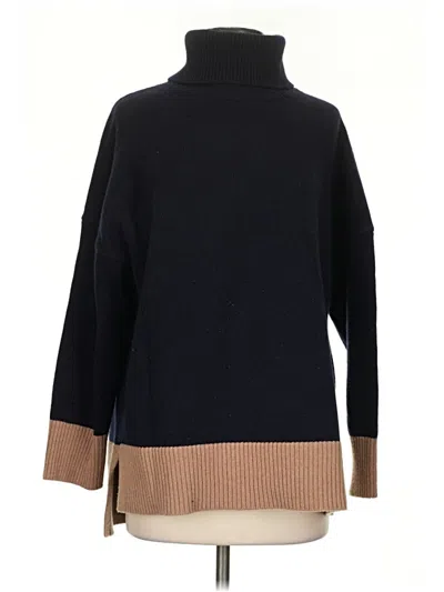 Pre-owned Boden Turtleneck Sweater In Blue