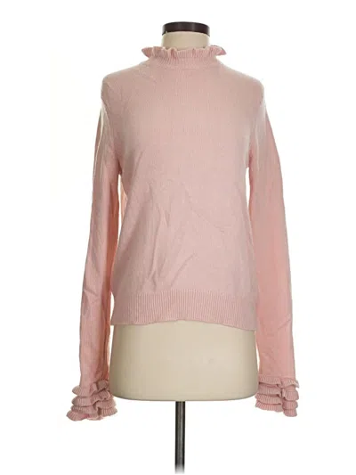 Pre-owned Boden Turtleneck Sweater In Pink