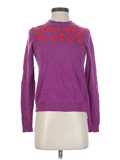 Pre-owned Boden Turtleneck Sweater In Purple