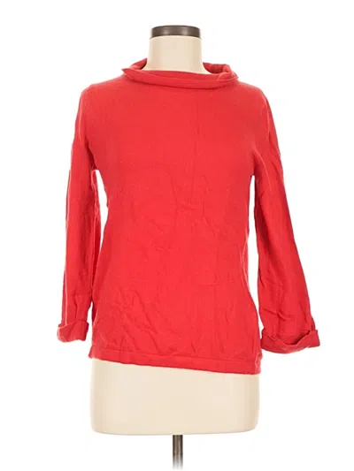 Pre-owned Boden Turtleneck Sweater In Red