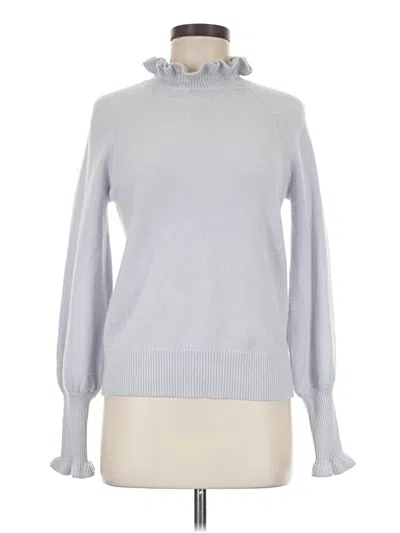 Pre-owned Boden Turtleneck Sweater In Silver