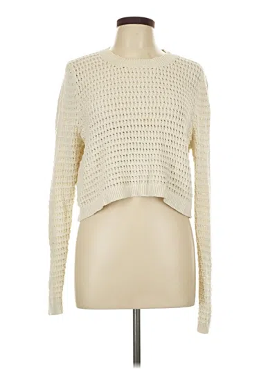 Pre-owned Boden Turtleneck Sweater In White