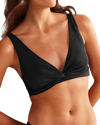 Boden Levanzo Halter Bikini Top Black Women