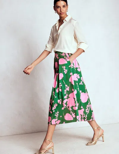 Boden Verity Cotton Midi Skirt Amazon, Dainty Sprigs