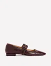 Boden Vic Mary Janes Mit Geformter Spitze-oxblood In Burgundy