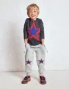 Boden Warrior Knee Joggers-grey Star Knee Male  In Multi