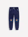 Boden Warrior Knee Joggers-navy Star Knee Male  In Blue
