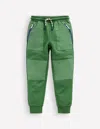 Boden Warrior Knee Joggersnewt Green Boys  In Newt Green