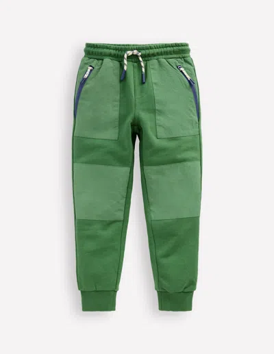 Boden Kids' Warrior Knee Joggersnewt Green Boys