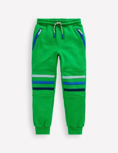 Boden Kids' Warrior Knee Joggerssapling Green Boys