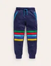 Boden Warrior Knee Joggers Twilight Blue Boys  In Starboard Blue