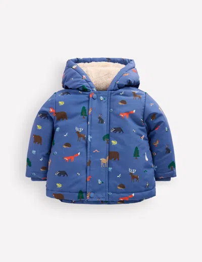 Boden Babies' Wasserabweisender 3-in-1-mantel In Blau | Grösse 68 In Multi