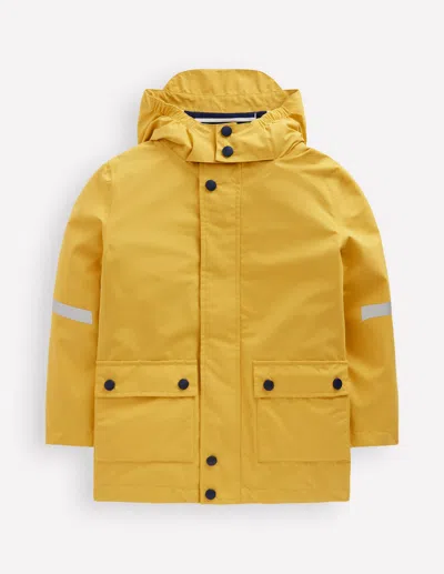Boden Kids' Wasserdichte Fischerjacke-gelb In Yellow