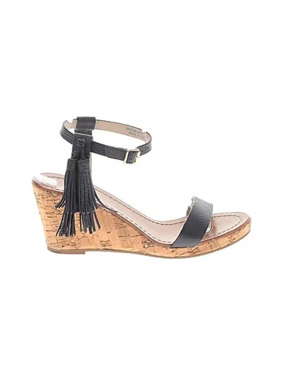 Pre-owned Boden Wedges In Blue