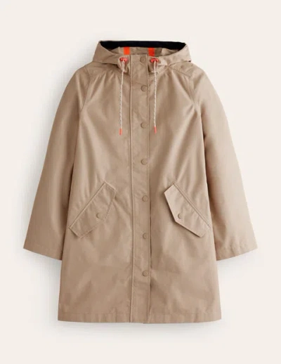 Boden Wells Waterproof Coat Neutral Women