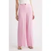 Boden Westbourne Linen Trousers Vintage Mauve Chambray Women  In Pink Chambray