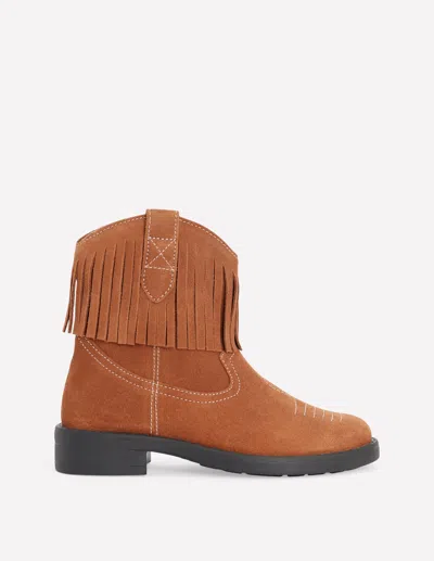 Boden Kids' Westernstiefel In Braun | Grösse 24 In Brown