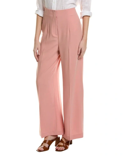 Boden Wide Leg Crepe Trouser In Pink