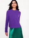 Boden Wide Sleeve Cashmere Sweaterameythyst Purple Women  In Ameythyst Purple