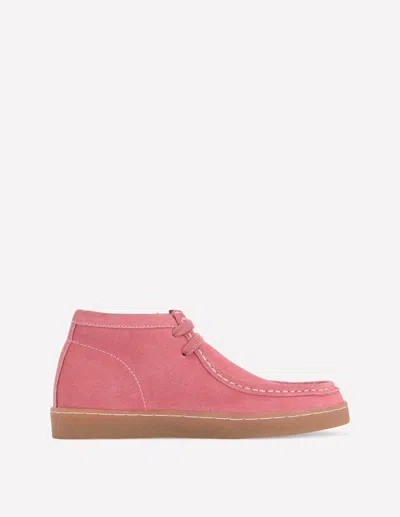 Boden Kids' Wildleder-mokassins In Rosa | Grösse 34 In Pink