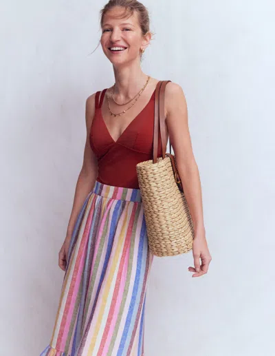 Boden Women's Arles Swimsuit In Red | Size 14