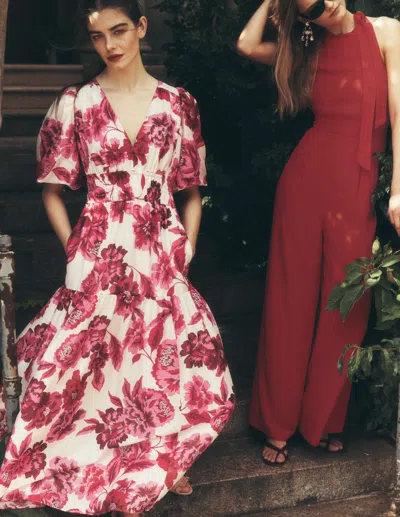 Boden Women's Irene Occasion Dress In Pink | Size 18