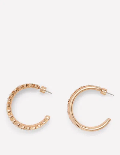 Boden Women's Large Jewel Hoops In Natural