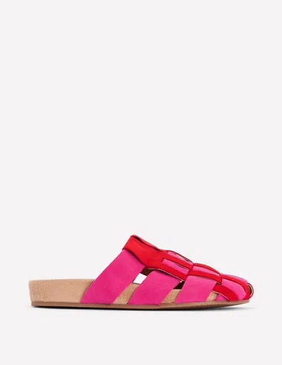 Boden Women's Loretta Multi Strap Clog In Pink | Size 42
