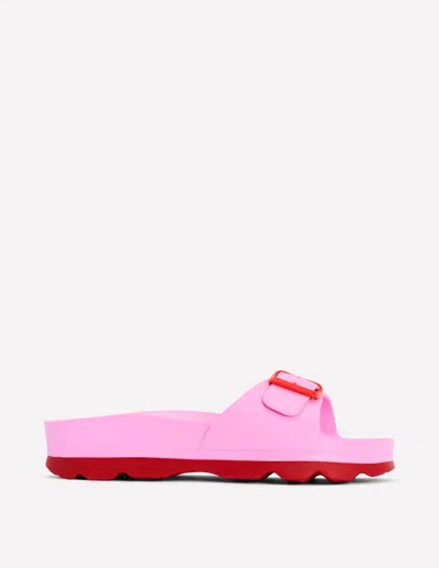 Boden Women's Lyla Single Buckle Sliders In Pink | Size 41
