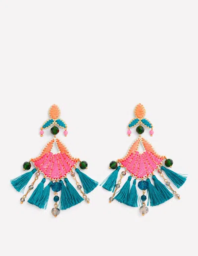 Boden Women's Mega Motif Earrings In Multi