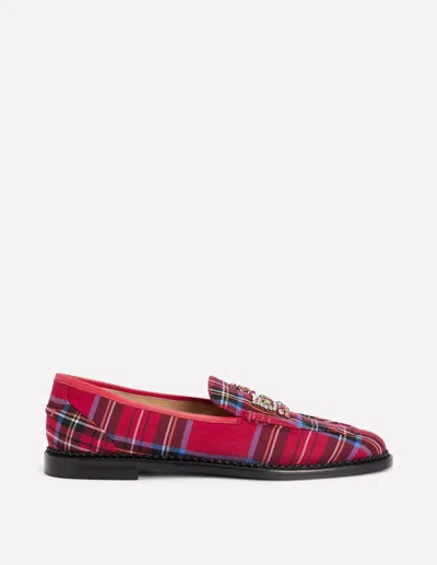 Boden Women's Nya Penny Loafers In Red | Size 36 In Multi