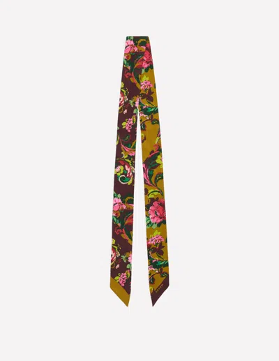 Boden Women's Octavia Skinny Silk Scarf In Green