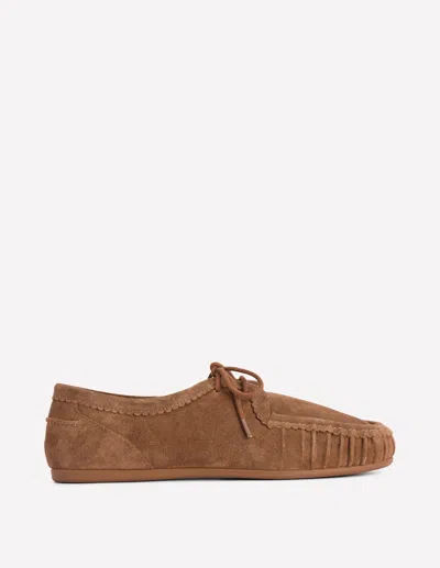 Boden Women's Soft Boat Shoes In Brown | Size 38