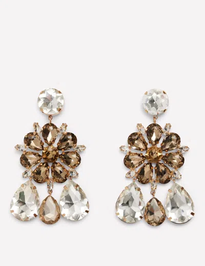 Boden Women's Statement Jewel Earrings In Grey In Multi