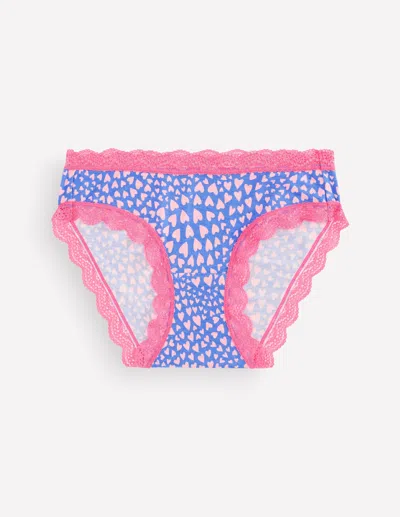 Boden Women's Stripe & Stare Single Knickers | Size Xs In Multicolor