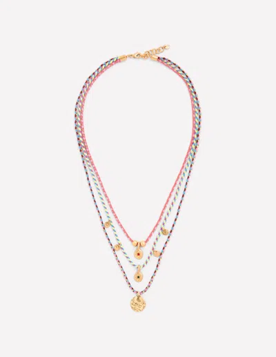 Boden Women's Three Layer Necklace In Multi