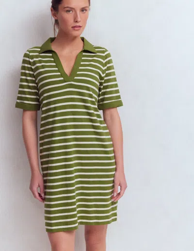 Boden Women's Tilda Jersey T-shirt Dress In Green | Size 20