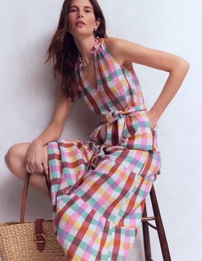 Boden Women's Viv Double Cloth Maxi Dress | Size 22 In Multi