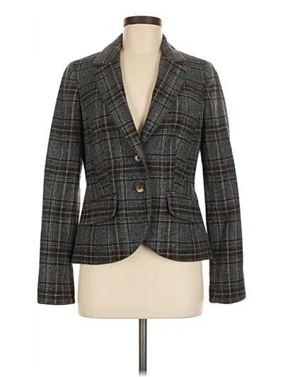 Pre-owned Boden Wool Blazer Jacket In Gray