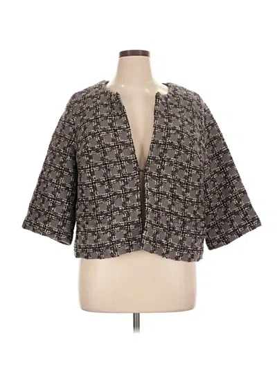 Pre-owned Boden Wool Blazer Jacket In Gray