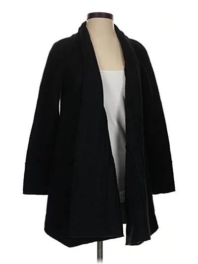 Pre-owned Boden Wool Coat In Black