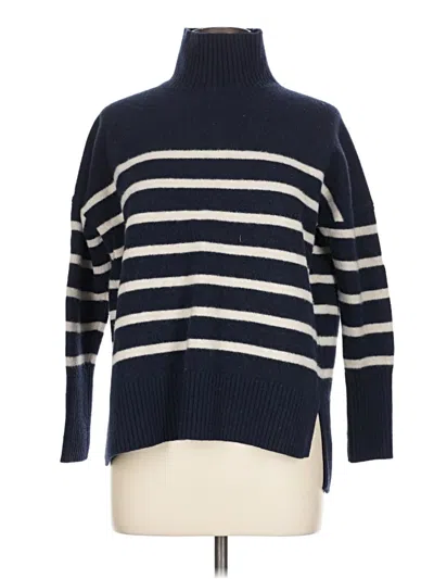 Pre-owned Boden Wool Pullover Sweater In Blue