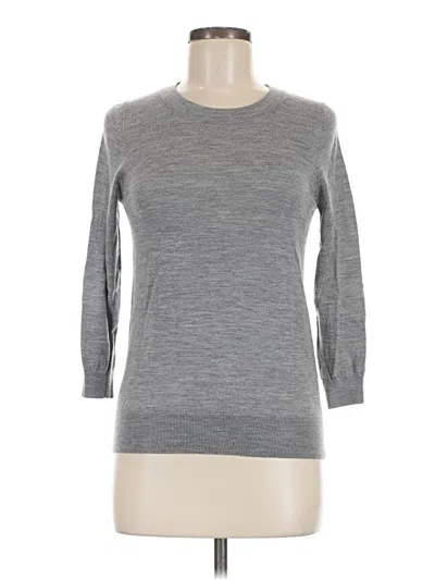 Pre-owned Boden Wool Pullover Sweater In Gray
