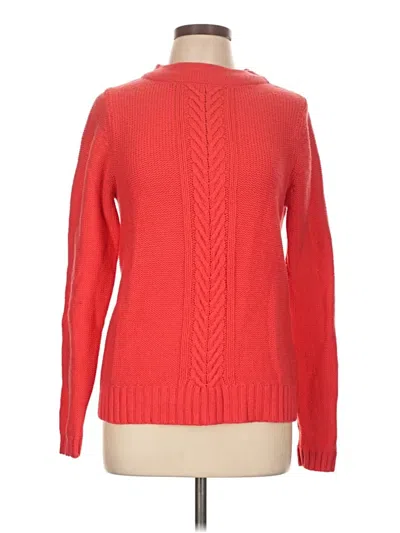 Pre-owned Boden Wool Pullover Sweater In Red