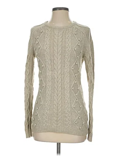 Pre-owned Boden Wool Pullover Sweater In Tan